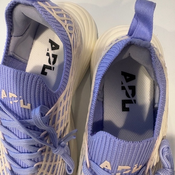 APL Womens Lavender and Cream Sneakers - Picture 5 of 7